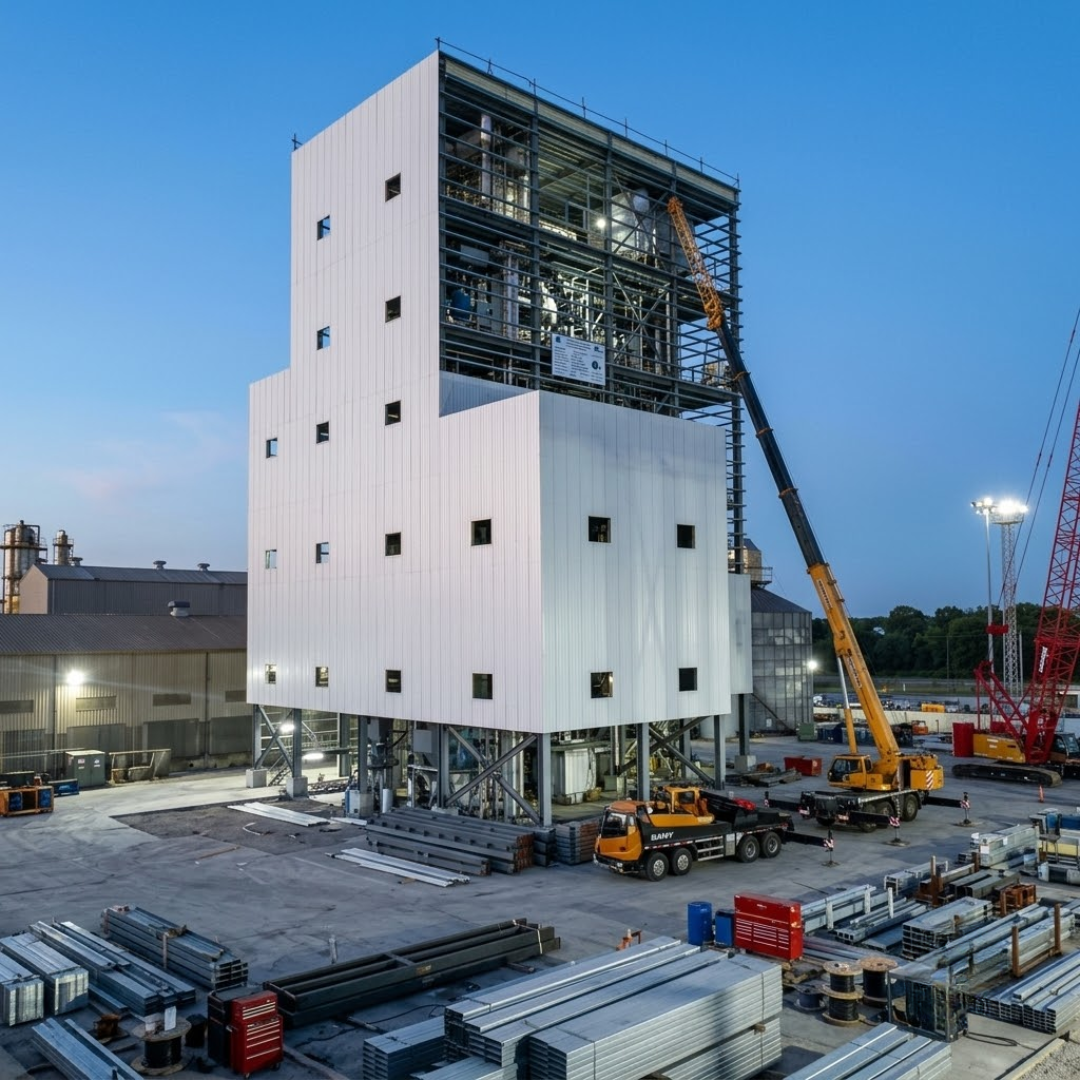 Installation & Erection of 40 MT/Hr Aqua Feed Plant
